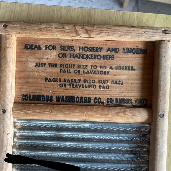 Vintage Double Handi Washboard - Picture 3 of 4